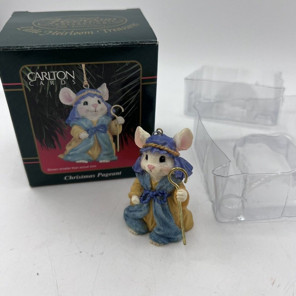 Heirloom Collection Carlton Cards Christmas Pageant Ornament Decor